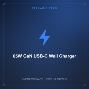Cellaris 65W GaN USB-C Wall Charger