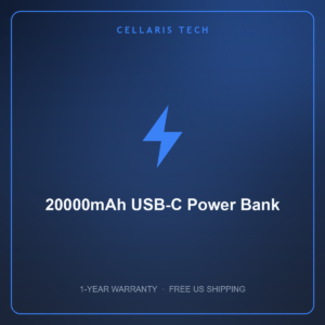 Cellaris 20000mAh USB-C Power Bank