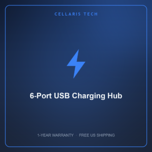 Cellaris 6-Port USB Charging Hub