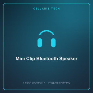 Cellaris Mini Clip Bluetooth Speaker