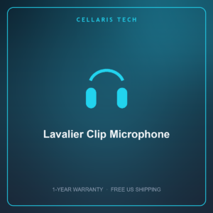 Cellaris Lavalier Clip Microphone