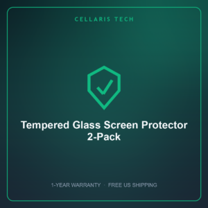 Cellaris Tempered Glass Screen Protector 2-Pack
