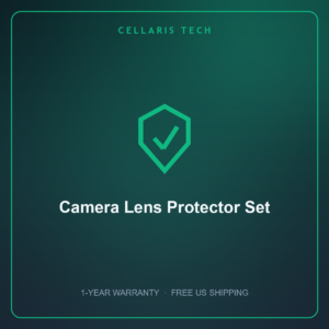 Cellaris Camera Lens Protector Set
