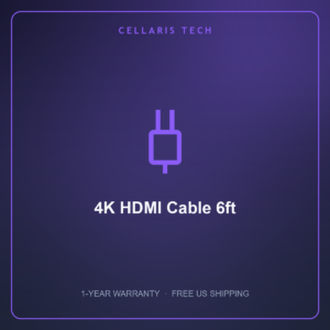 Cellaris 4K HDMI Cable 6ft