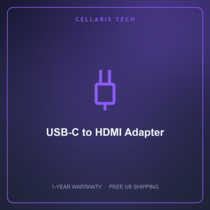 Cellaris USB-C to HDMI Adapter