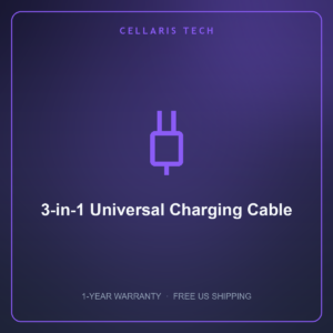 Cellaris 3-in-1 Universal Charging Cable