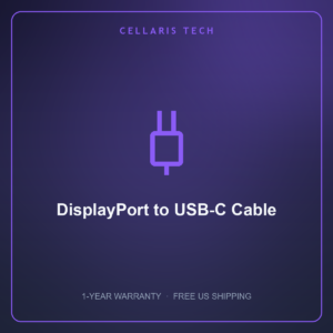 Cellaris DisplayPort to USB-C Cable
