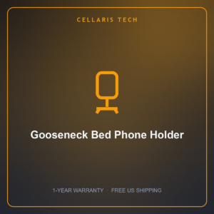 Cellaris Gooseneck Bed Phone Holder